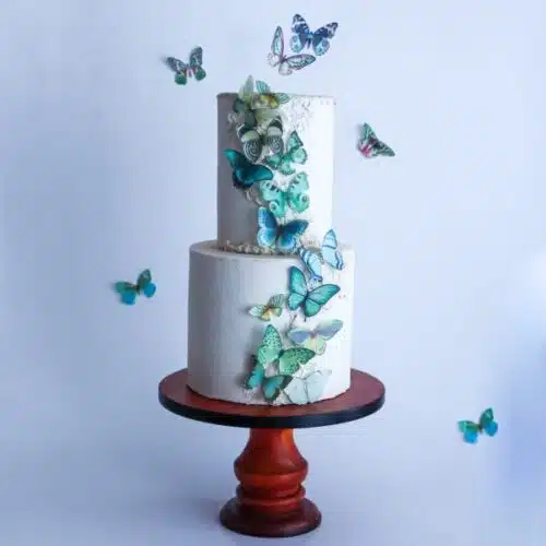 Crystal candy edible butterflies - emerald haze - afbeelding 2