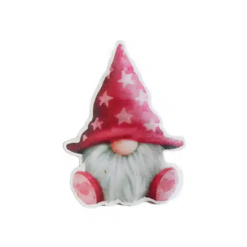 Crystal candy edible decorations - gnome