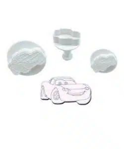 Cars Big Size Plunger Cutter set 3