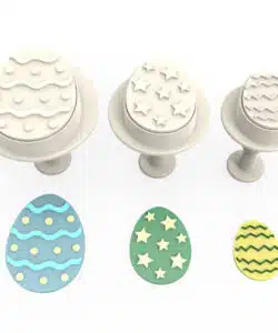 Easter Egg Big Size Plunger Cutter set 3
