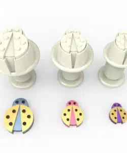 Ladybug Mini Plunger Cutter set 3