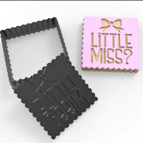 Cookie cutter & impression little miss?