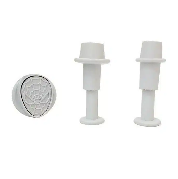 Spiderman mini plunger cutter set 3 bij cake, bake & love 5 Spiderman mini plunger cutter set 3