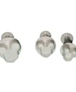 Mickey Mouse Mini Plunger Cutter set 3