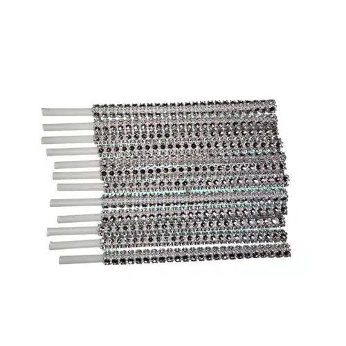 Diamond silver cakepop sticks 12 pcs - afbeelding 2