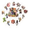 Caketopper + cupcake prikkers minecraft happy birthday bij cake, bake & love 3
