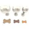Bone big size plunger cutter set 3 bij cake, bake & love 1