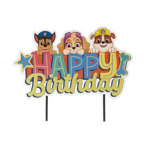 Dekora paw patrol taarttopper