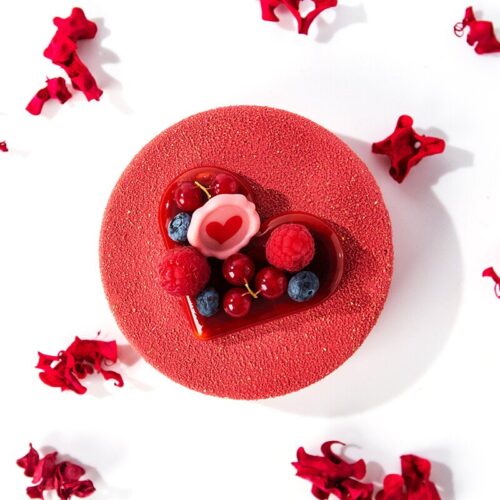 Chocolade zegels valentijn 12 stuks bij cake, bake & love 7
