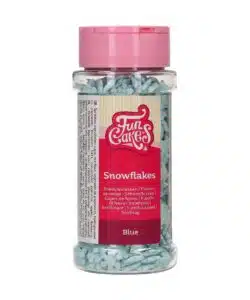FunCakes Sneeuwvlokken Blauw 50 g