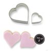 Pme cookie cutter heart set/2 bij cake, bake & love 3