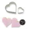 Pme cookie cutter heart set/2 bij cake, bake & love 2 Pme cookie cutter heart set/2 bij cake, bake & love 1