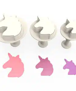 Unicorns Big Size Plunger Cutter set 3