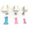 Number 1 big size plunger cutter set 3 bij cake, bake & love 4 Number 1 big size plunger cutter set 3 bij cake, bake & love 3