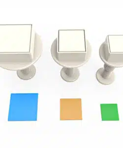 Square Big Size Plunger Cutter set 3