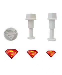Superman Mini Plunger Cutter set 3