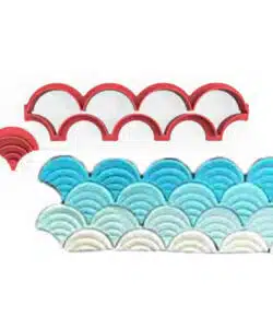 Waves Fondant Cutter
