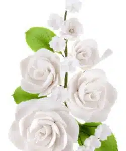 Modecor Suikerbloemen Boeket Rozen Wit