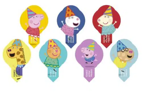 Ouwel cupcake prikkers peppa big pk/24