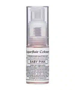 Sugarflair Pump Spray Glitter Dust -Baby Pink-