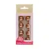 Funcakes chocolate balls bronze set/8 bij cake, bake & love 1