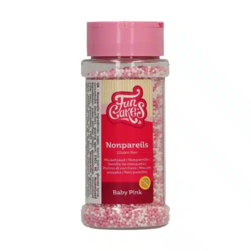 Funcakes glutenvrije musketzaad baby roze mix 80 g