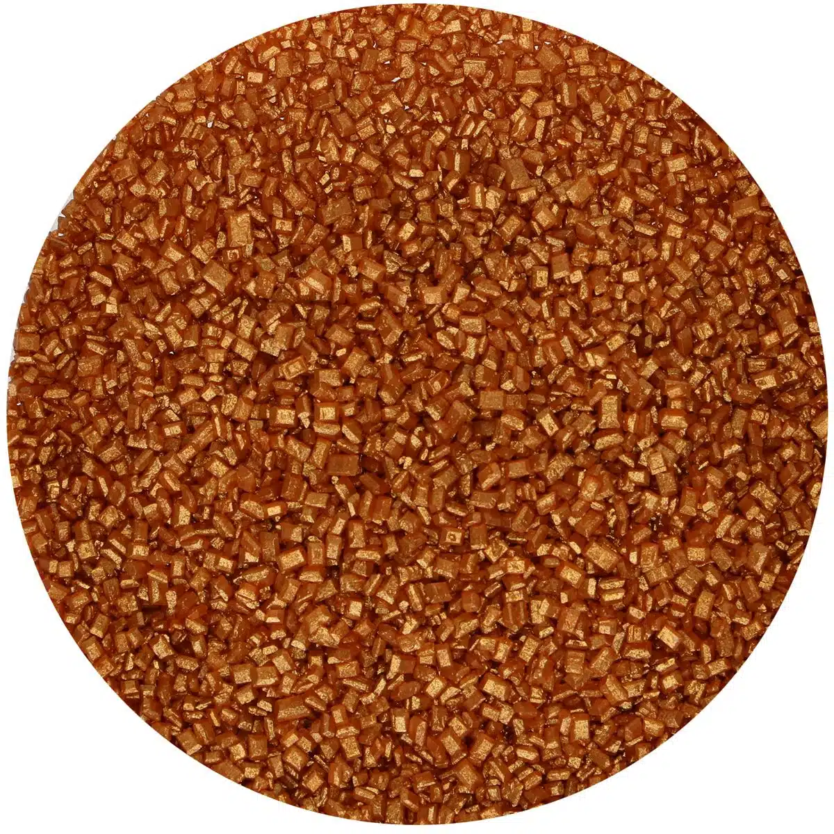 Funcakes sugar crystals brons goud 80 g bij cake, bake & love 6 Funcakes sugar crystals brons goud 80 g - afbeelding 2