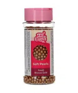 FunCakes Soft Pearls Klein Brons Goud 70 g