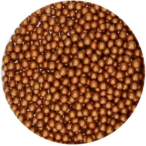 Funcakes soft pearls brons medium goud 60 g - afbeelding 2