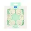 Pme white sugar roses 45mm pk/6 bij cake, bake & love 3