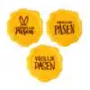Chocolade lakzegels pasen 10 stuks bij cake, bake & love 3