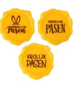 Chocolade Lakzegels Pasen 10 stuks