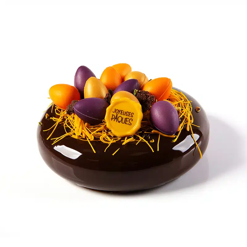 Chocolade lakzegels pasen 10 stuks bij cake, bake & love 6 Chocolade lakzegels pasen 10 stuks - afbeelding 2