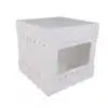 Taartdoos 20,3 x 20,3 x 20,3 cm + cakeboard 20 cm wit bij cake, bake & love 3