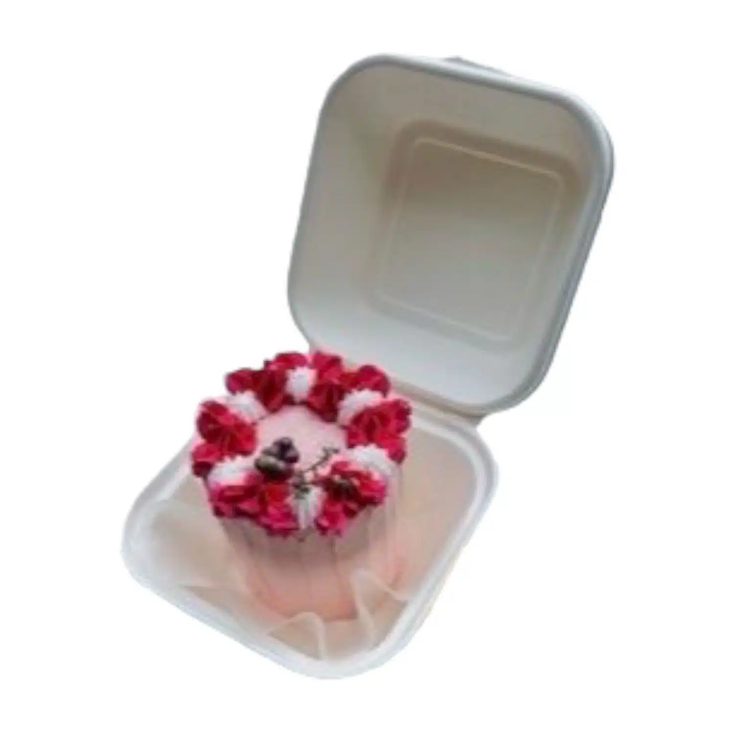 Bento taartdoos xxl 17,6 x 17,6 x 13 cm bij cake, bake & love 6 Bento taartdoos xxl 17,6 x 17,6 x 13 cm - afbeelding 2