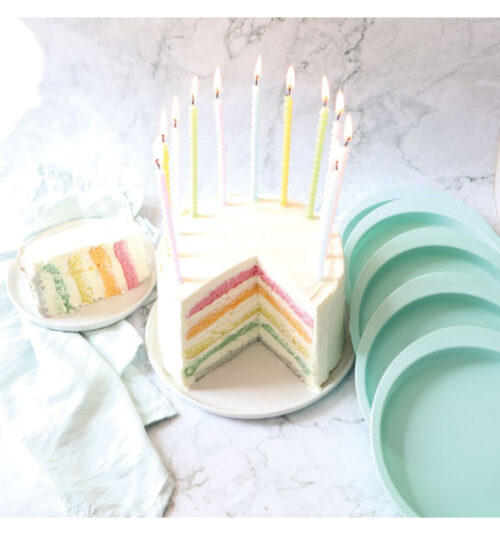 Scrapcooking silicone layer cake mould set 5 bij cake, bake & love 5