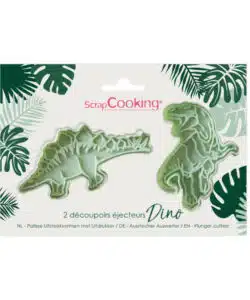 ScrapCooking Plunger Cutter Dino set 2