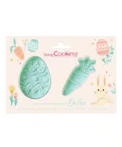 ScrapCooking Plunger Cutter Easter set 2