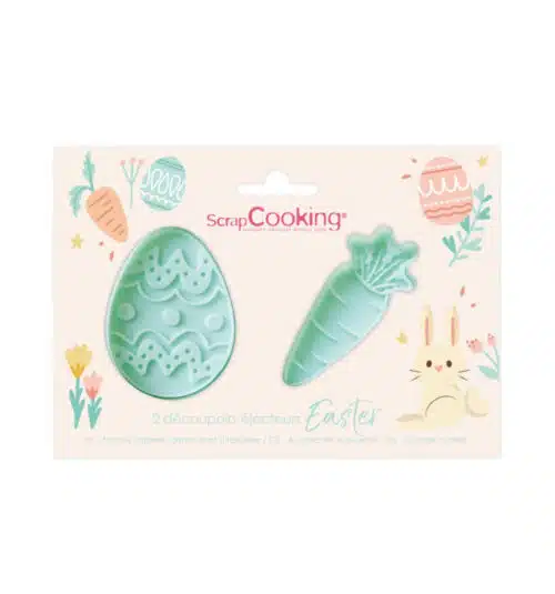 Scrapcooking plunger cutter easter set 2
