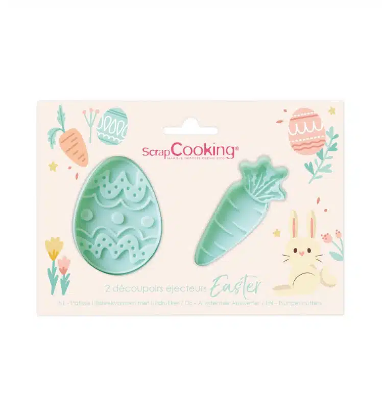 Scrapcooking plunger cutter easter set 2 bij cake, bake & love 5 Scrapcooking plunger cutter easter set 2
