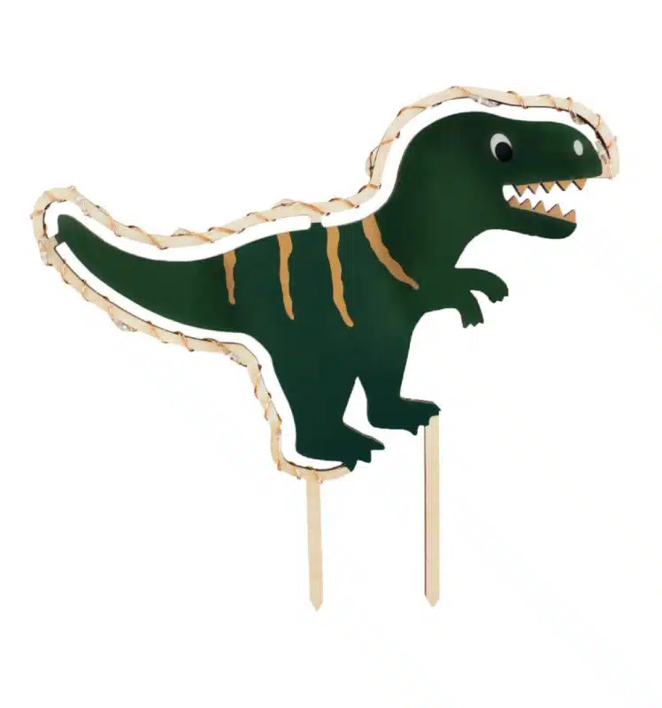 Scrapcooking caketopper dino met lichtjes bij cake, bake & love 6 Scrapcooking caketopper dino met lichtjes - afbeelding 2