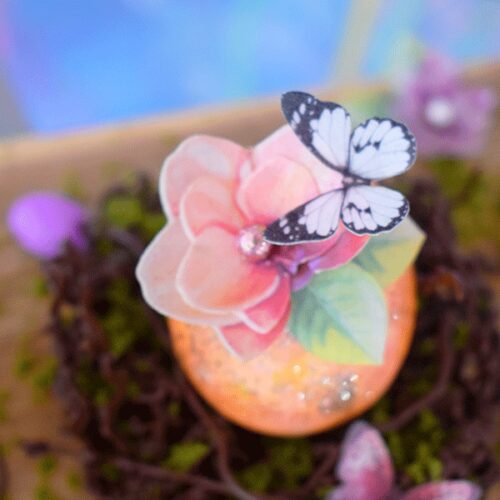 Crystal candy edible butterflies - miniature butterflies bij cake, bake & love 7