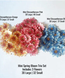 Crystal candy edible decorations - mini flowers spring bij cake, bake & love 11