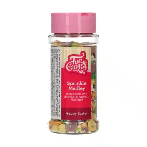 Funcakes sprinkle medley happy easter 65 g