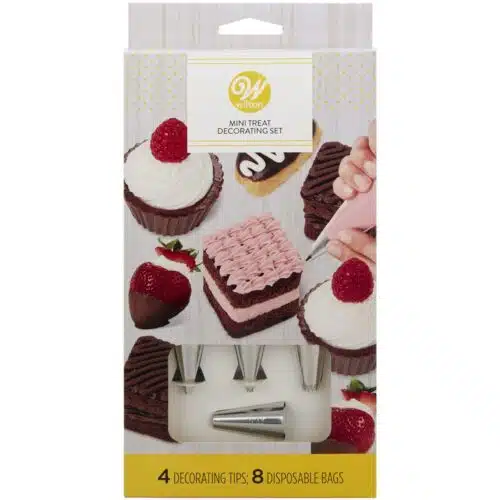 Wilton mini treats decorating set/12