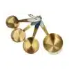 Wilton gouden metalen maatbekers 4 stuks bij cake, bake & love 3