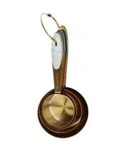 Wilton gouden metalen maatbekers 4 stuks bij cake, bake & love 11 Wilton gouden metalen maatbekers 4 stuks bij cake, bake & love 10