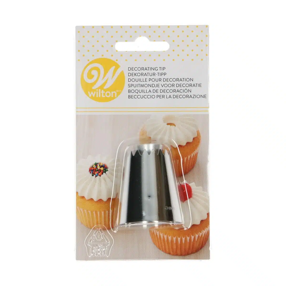 Wilton sultan decorating tip bij cake, bake & love 5 Wilton sultan decorating tip