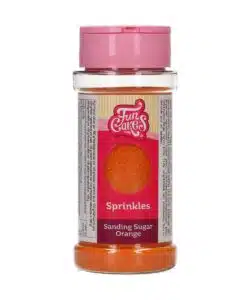 FunCakes Sanding Sugar 80g - Oranje
