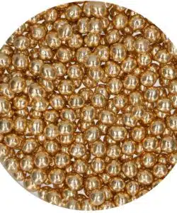 Alternative view of FunCakes Crispy Choco Pearls - Metallic Gold 60g